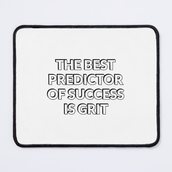 Item preview, The best predictor of success is grit  - Back to school motivational quotes designed and sold by Inspirationmotivation.