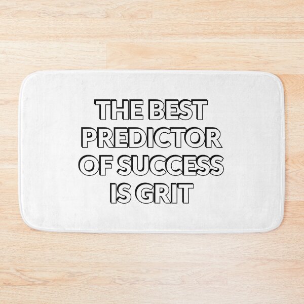 Item preview, The best predictor of success is grit  - Back to school motivational quotes designed and sold by Inspirationmotivation.