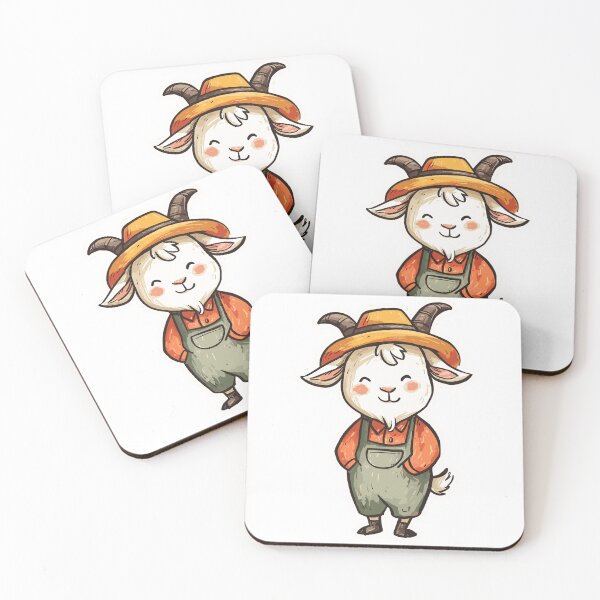 Item preview, Young Farm Goat designed and sold by bapupa.