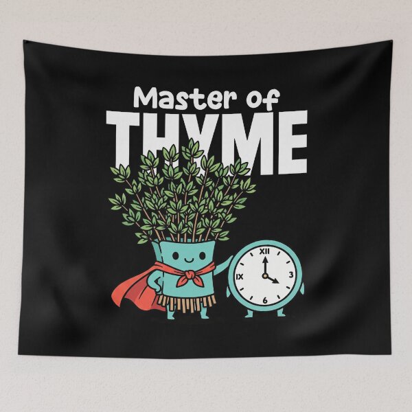 Item preview, MASTER OF THYME - CHEF GIFT designed and sold by KEF Custom.