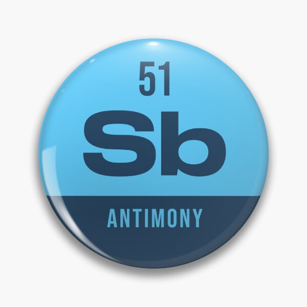Item preview, 51 Antimony Periodic Table Element Dark designed and sold by VoodooCircus.