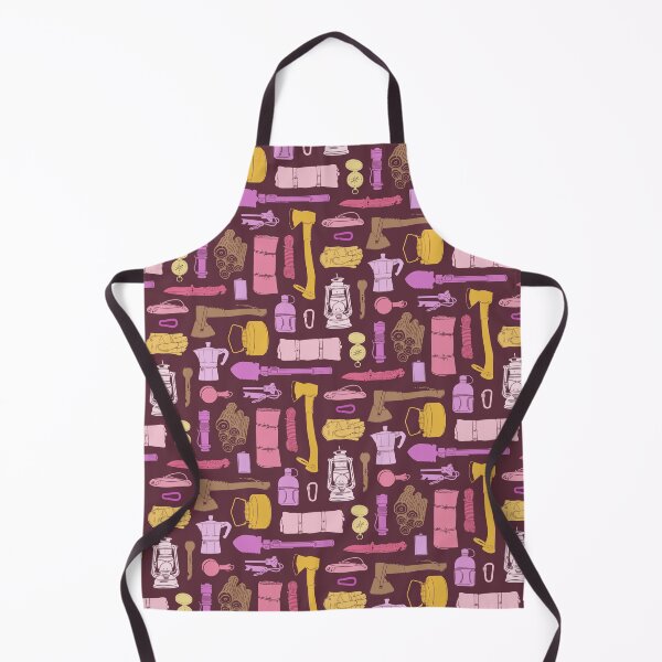 Item preview, Bushcraft & Camping Gear Seamless Pattern designed and sold by AycaAtalay.