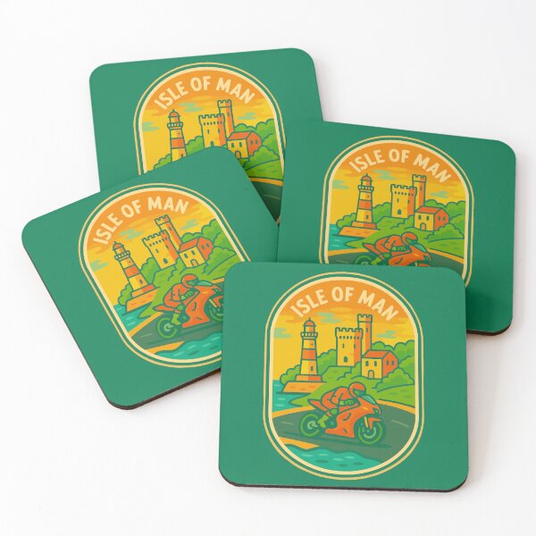 Item preview, Isle of Man Travel Souvenir Sticker designed and sold by rogue-design.