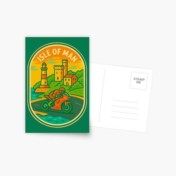 Item preview, Isle of Man Travel Souvenir Sticker designed and sold by rogue-design.