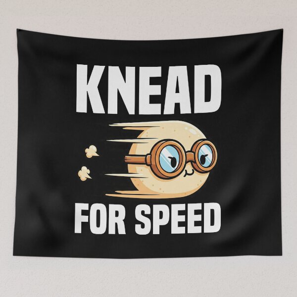 Item preview, KNEAD FOR SPEED - CHEF GIFT designed and sold by KEF Custom.