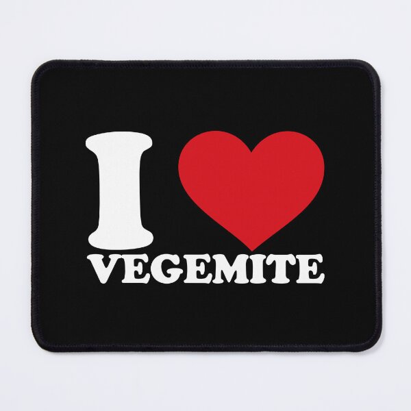 Item preview, I Love Vegemite – Funny Aussie Breakfast white Design designed and sold by EmeraldeaArt.