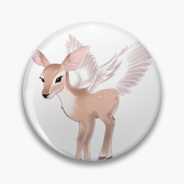 Item preview, Aesthetic angelic deer design designed and sold by Fuchsiella.