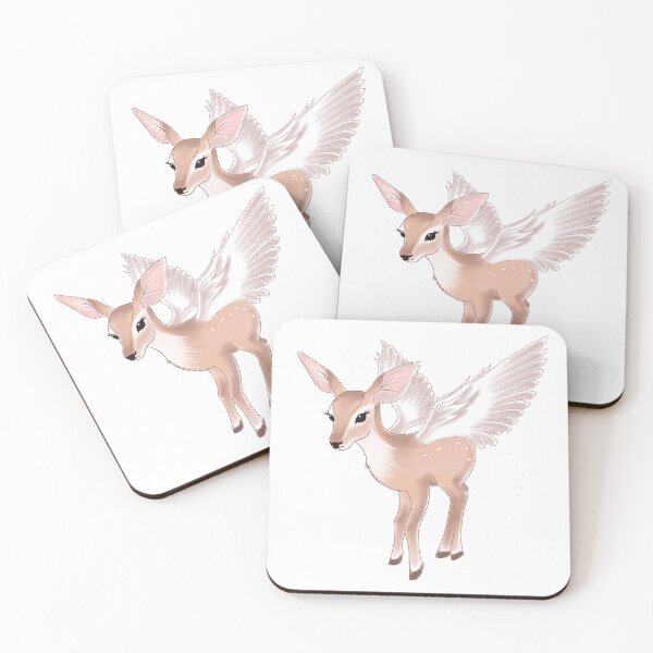 Item preview, Aesthetic angelic deer design designed and sold by Fuchsiella.