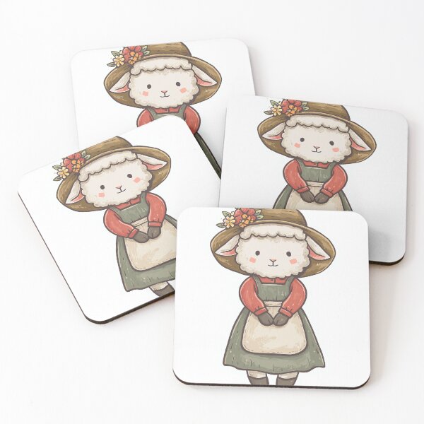 Item preview, Cute Farm Lamb designed and sold by bapupa.