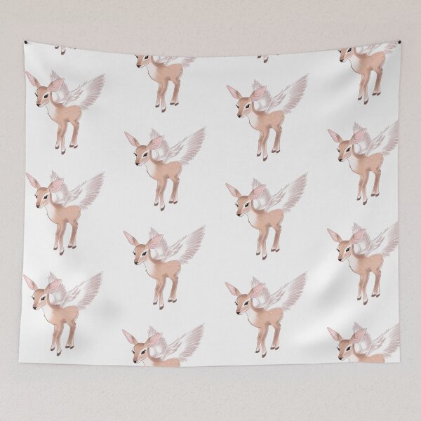 Item preview, Aesthetic angelic deer design designed and sold by Fuchsiella.