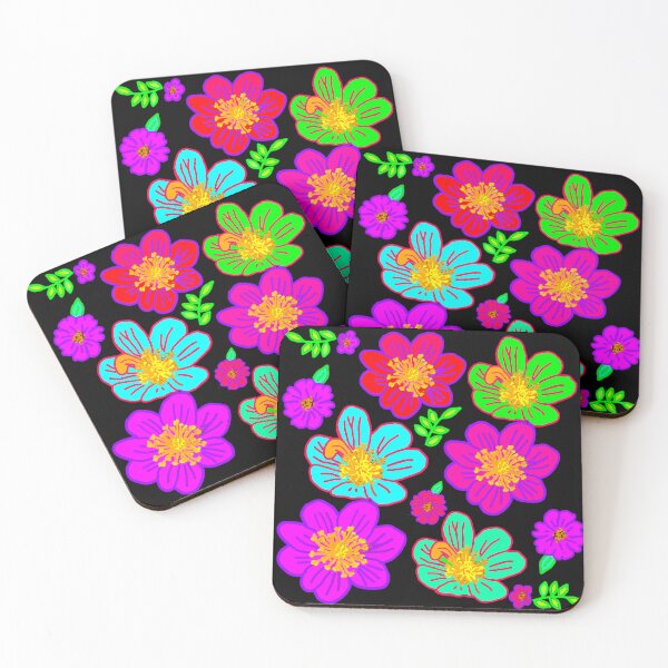 Item preview, Fun colorful flowers designed and sold by Jjc59.
