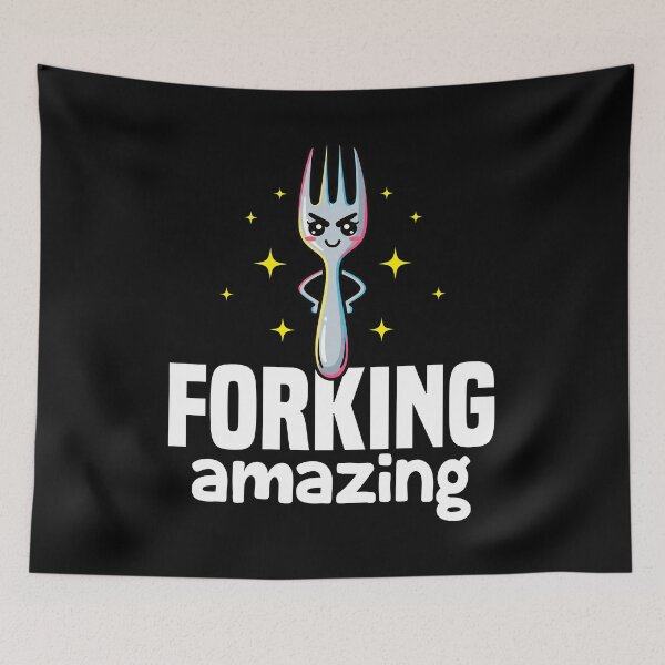 Item preview, FORKING AMAZING - CHEF GIFT designed and sold by KEF Custom.