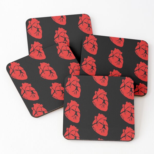 Item preview, Human heart outline pattern designed and sold by Bugbotherer30.