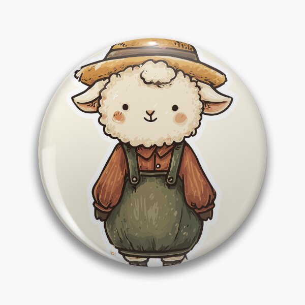 Item preview, Fluffy Farm Lamb designed and sold by bapupa.
