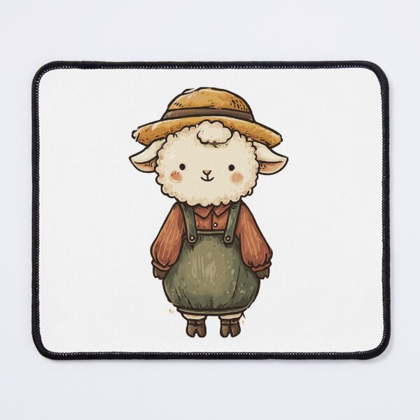 Item preview, Fluffy Farm Lamb designed and sold by bapupa.