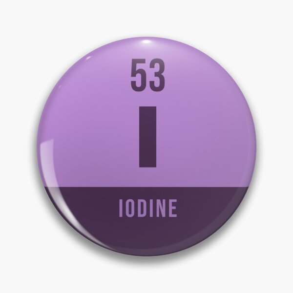 Item preview, 53 Iodine Periodic Table Element Dark designed and sold by VoodooCircus.