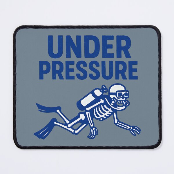 Item preview, Scuba Diving Under Pressure designed and sold by CreepyCornerArt.