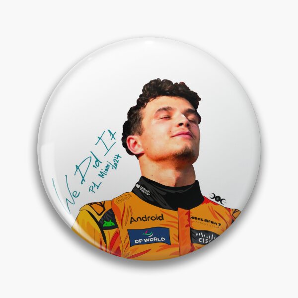 Item preview, Lando Miami win  + quote designed and sold by lineandlunar.
