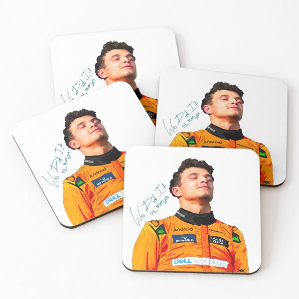 Item preview, Lando Miami win  + quote designed and sold by lineandlunar.