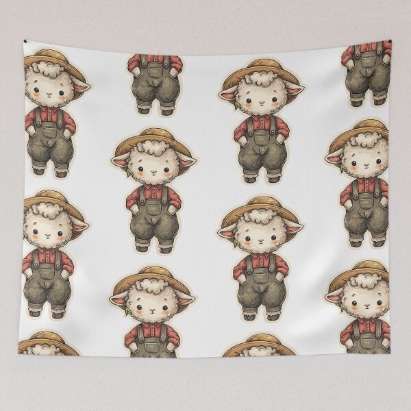 Item preview, Charming Farm Lamb designed and sold by bapupa.