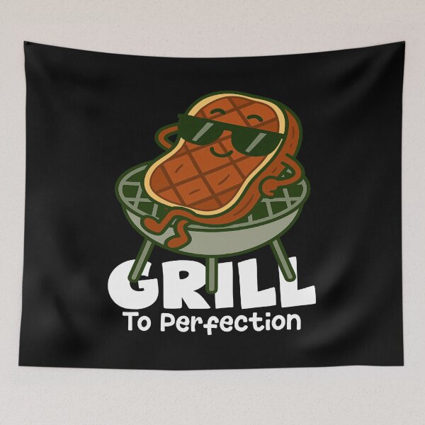 Item preview, GRILL TO PERFECTION - CHEF GIFT designed and sold by KEF Custom.