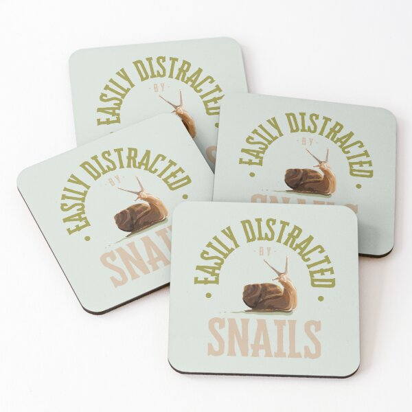 Item preview, Easily Distracted by Snails designed and sold by Ratxiv.
