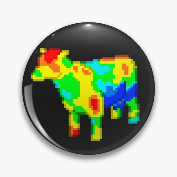 Item preview, Aerodynamics Of A Pixelated Cow designed and sold by Dugolivia.