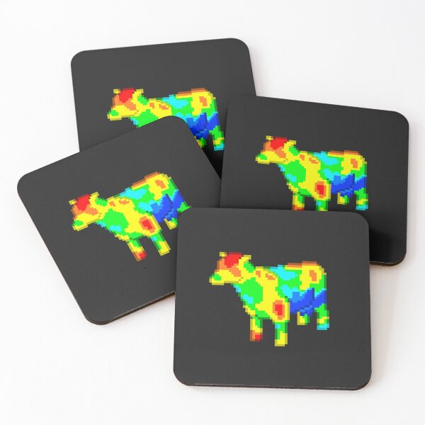 Item preview, Aerodynamics Of A Pixelated Cow designed and sold by Dugolivia.