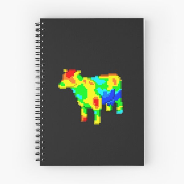 Item preview, Aerodynamics Of A Pixelated Cow designed and sold by Dugolivia.