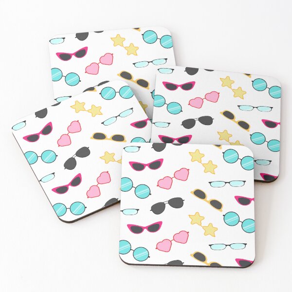 Item preview, Seamless pattern of glasses designed and sold by Tanysha54.