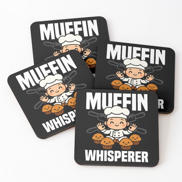 Item preview, MUFFIN WHISPERER - CHEF GIFT designed and sold by KEF Custom.