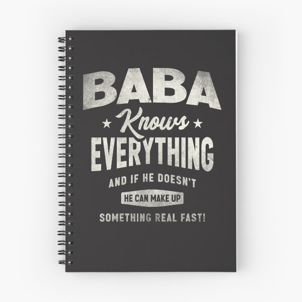 Item preview, Baba Knows Everything Funny Grandpa Humor designed and sold by cidolopez.