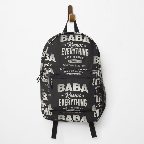 Item preview, Baba Knows Everything Funny Grandpa Humor designed and sold by cidolopez.