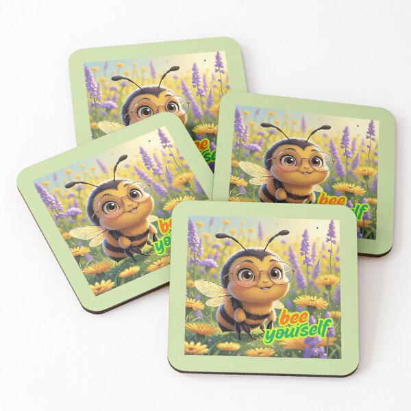 Item preview, Bee yourself, cute little bee designed and sold by theTailorfamily.