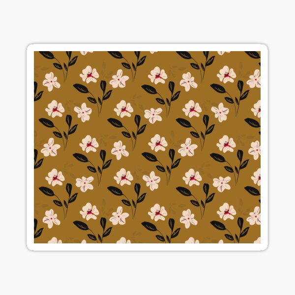 Item preview, Caramel Florals designed and sold by jyotikadesigns.