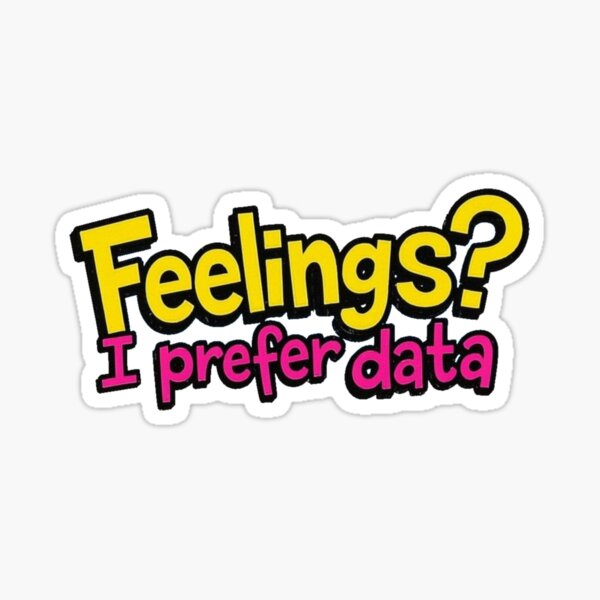 Item preview, feelings ? i prefer data text design designed and sold by CrowDesign46.