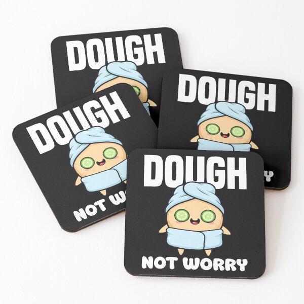 Item preview, DOUGH NOT WORRY - BAKER GIFT designed and sold by KEF Custom.
