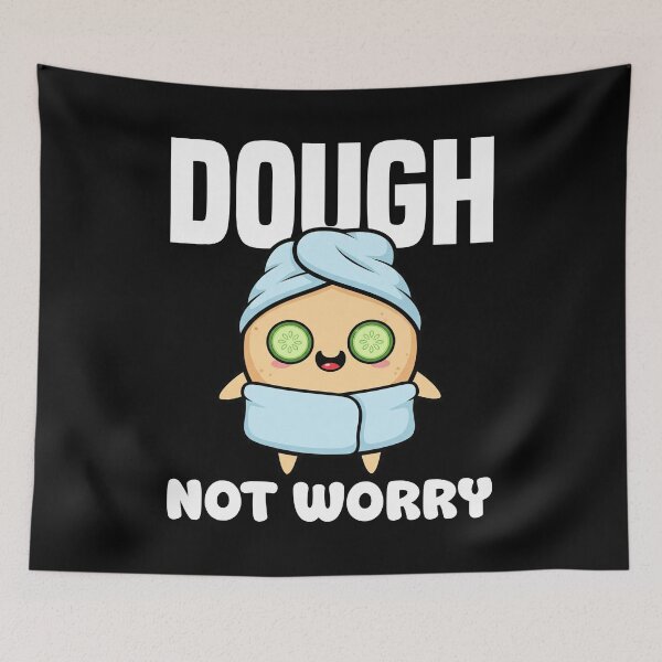 Item preview, DOUGH NOT WORRY - BAKER GIFT designed and sold by KEF Custom.