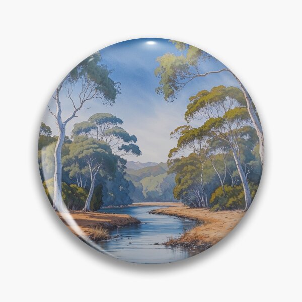 Item preview, AUSTRALIAN RIVER SCENE #1 designed and sold by AussieConcepts.