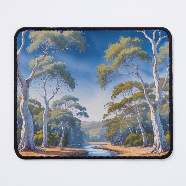 Item preview, AUSTRALIAN RIVER SCENE #1 designed and sold by AussieConcepts.