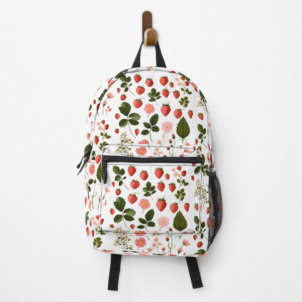 Item preview, Strawberry Summer Flower Nature Lover Floral Cottagecore designed and sold by SecretDicer.