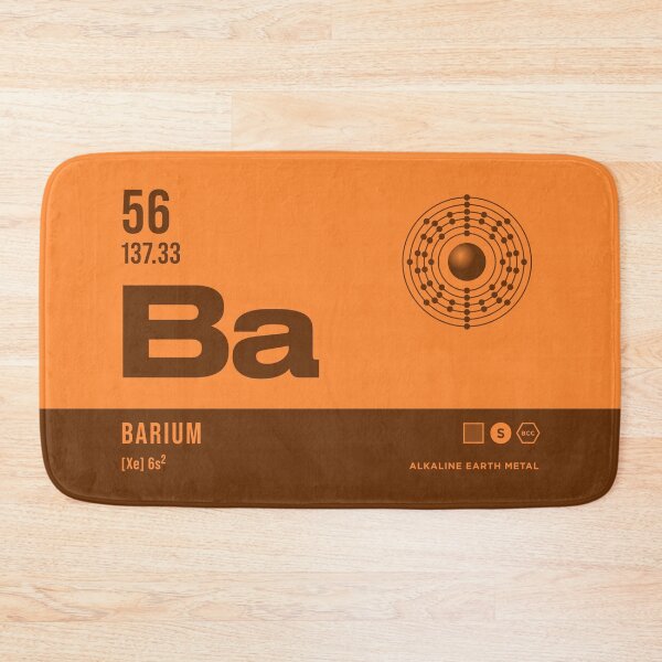 Item preview, 56 Barium Periodic Table Element Dark designed and sold by VoodooCircus.