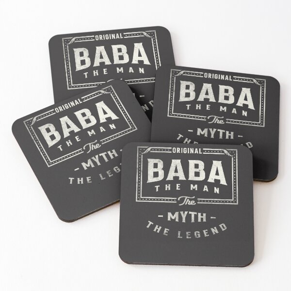 Item preview, Baba The Man The Myth The Legend Grandpa designed and sold by cidolopez.