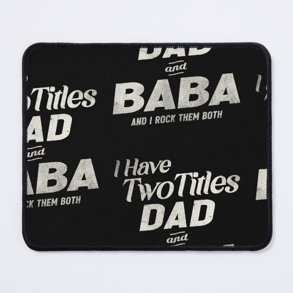 Item preview, Two Titles Dad and Baba Funny Grandpa designed and sold by cidolopez.