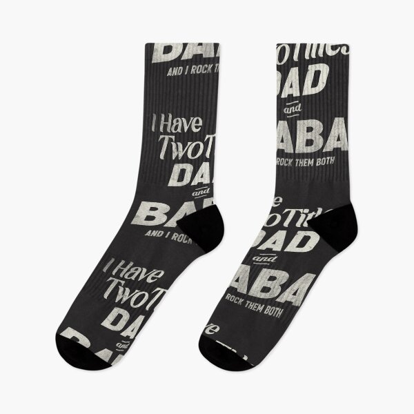 Item preview, Two Titles Dad and Baba Funny Grandpa designed and sold by cidolopez.