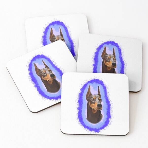Item preview, Doberman Pincher Blue Splash designed and sold by DawnCatcher20.