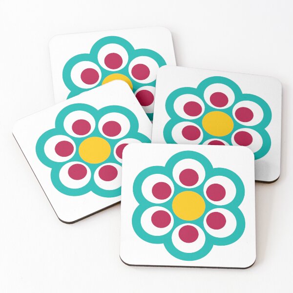 Item preview, Dancheong; six-petal round flower. designed and sold by Rajoletta.
