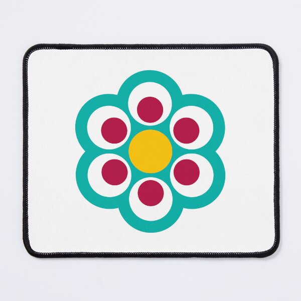 Item preview, Dancheong; six-petal round flower. designed and sold by Rajoletta.