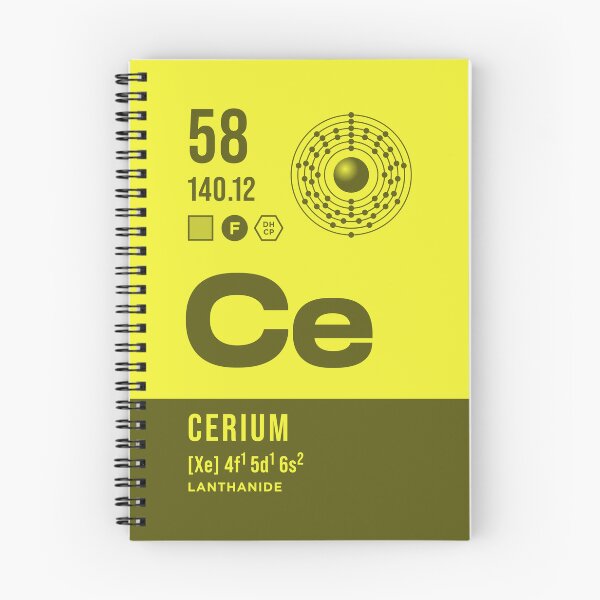 Item preview, 58 Cerium Periodic Table Element Dark designed and sold by VoodooCircus.