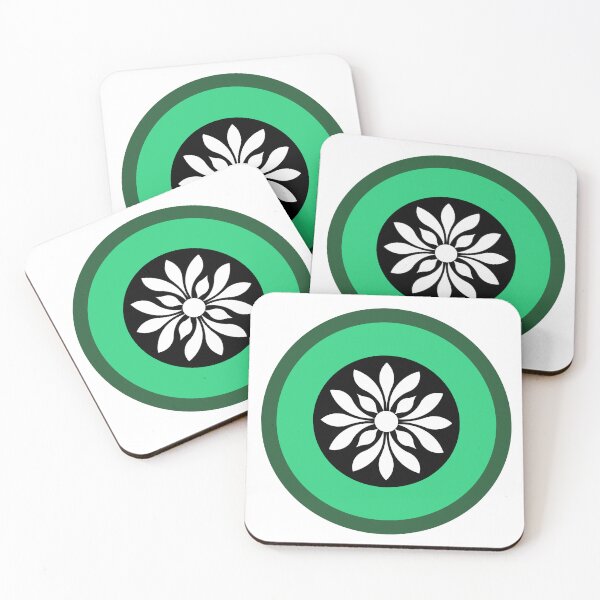 Item preview, Dancheong; white flower. designed and sold by Rajoletta.